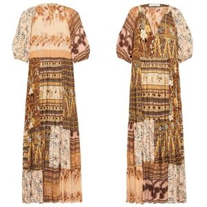 spell renew patchwork gown